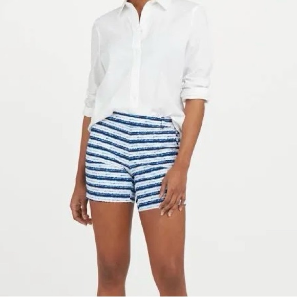 Spanx 4” Painted Stripe Sunshine Shorts New - Picture 2 of 8